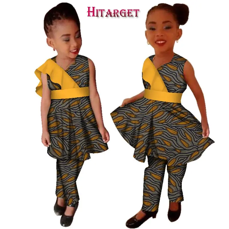 Новые африканские платья и брюки для девочек|african bazin|african clothingdashiki african |