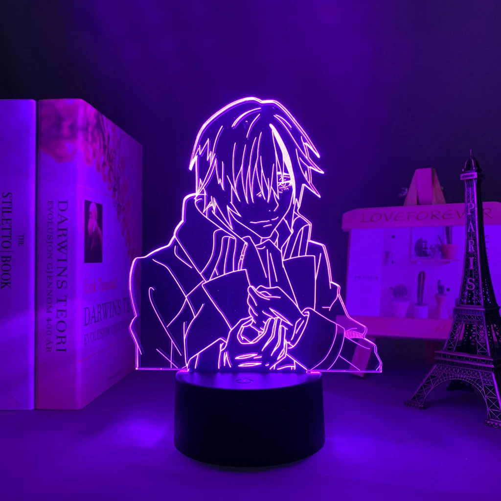 

Светодиодная лампа в стиле аниме tenсура Диабло для детской комнаты, декоративный слайм Isekai, светодиодная 3d лампа манга в этот раз я получил в...