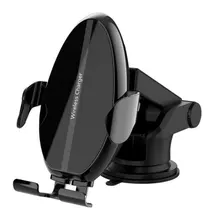 15w Car Phone Holder Compact Universial Car Wireless Fast Charging Stand Auto Quick Charger Bracket For Iphone Samsung Huawei
