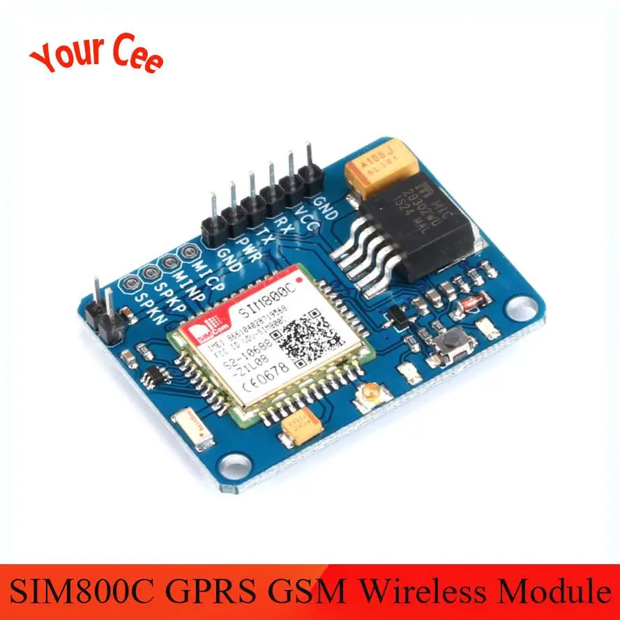 SIM800C GPRS беспроводная плата разработки замена SIM900A с 2 4G антенна на IPX