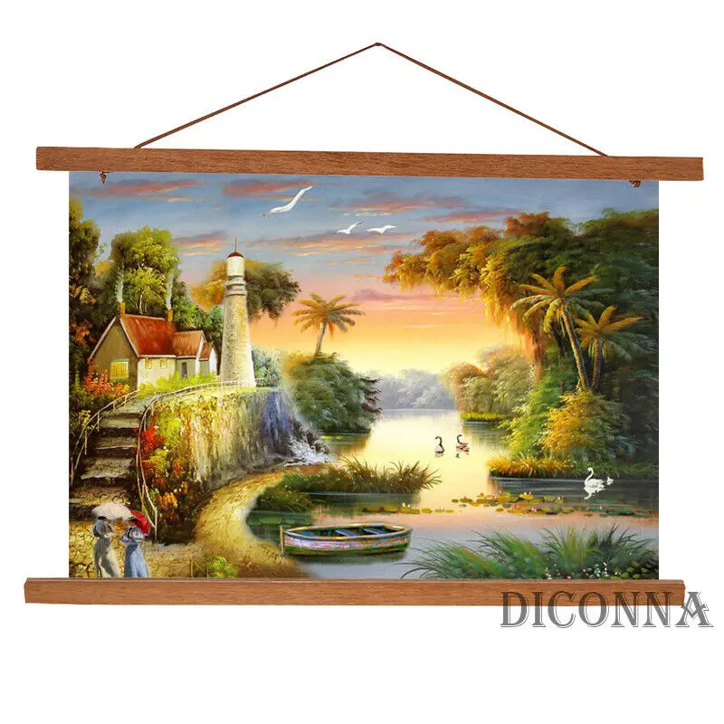 Магнитные деревянные рамки для картин DIY минималистичный фото плакат A3 Холст