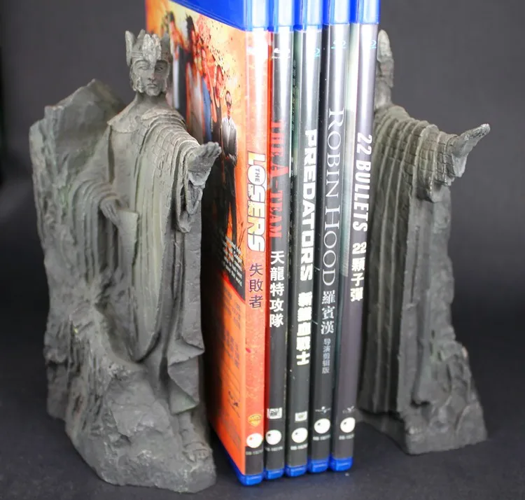 

Hot The Argonath craft action figure the Resin bookends Gate of Kings statue game toys model board bookshelves holiday gifts