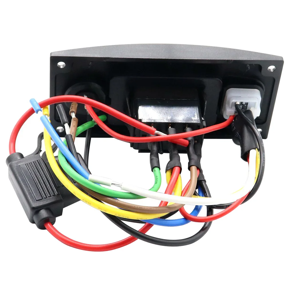 

12-24V Bilge Pump Switch Ship Deck Cleaning Control Panel Alarm Waterproof Bilge Pump Switch for Boat Bilge Pumps on/off/on
