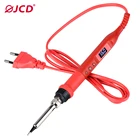 Паяльник JCD 908U, многофункциональный паяльник с кнопками и регулировкой температуры, с ЖК-дисплеем, инструменты для ремонта, 80 Вт