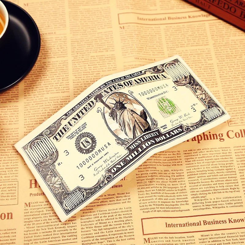 Coin Pattern Wallet Male Personality Creative Ladies Wallets Ultra-thin Short Purse 3 | Багаж и сумки