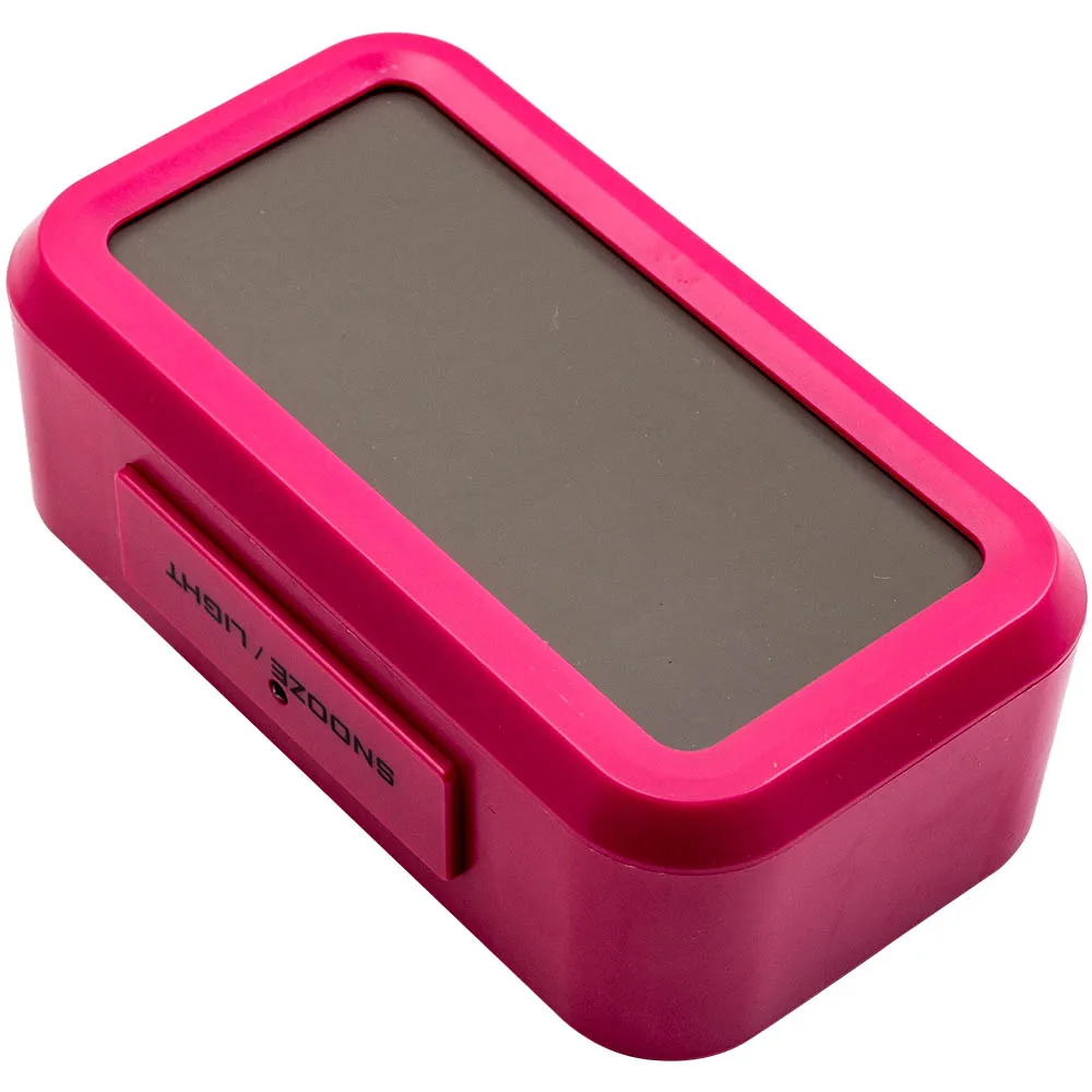 Цифровой ЖК дисплей Повтор сигнала электронный будильник с подсветильник кой