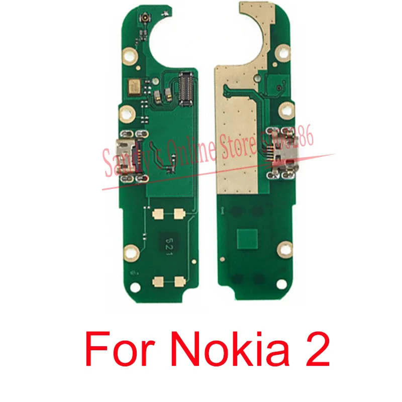 Гибкий кабель для Nokia 2 USB плата зарядки модуль док станции запасные части|Шлейфы