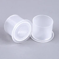 tattoo supplies disposable plastic ink cups for artist rotaty machine 1000pcs 4 sizes permanent makeup pigment clear holder