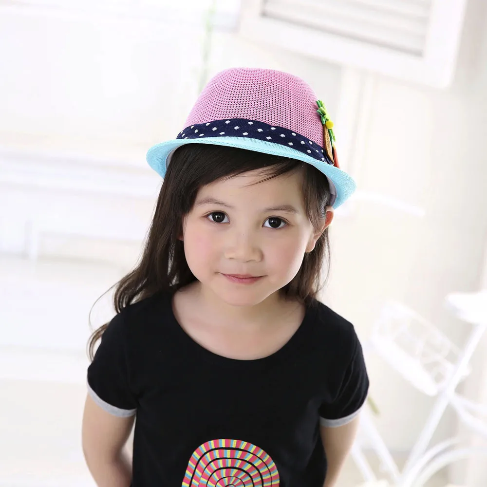 ARLONEET для мальчиков и девочек джазовая шляпа с вышивкой кокосовой пальмы малышей
