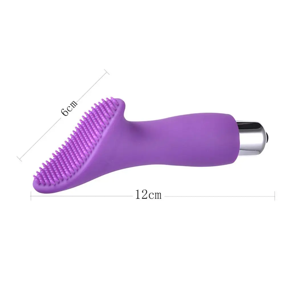 G-spot Massage Brush Vibrator Thorn Finger Rod AV Vaginal Clitoris Stimulator Sex Toys for Women masturbation | Красота и здоровье