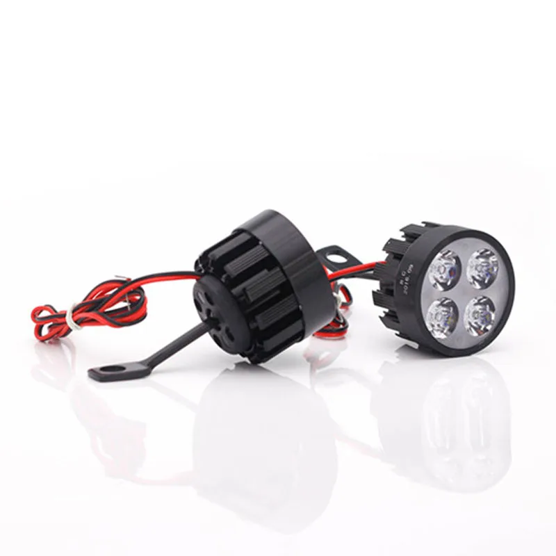 

1 Pair Motorcycle Led Headlight 8-85V 6500K Super Bright Scooters Working Spot Light Refit Spotlight Motorbike Fog Lamp X66