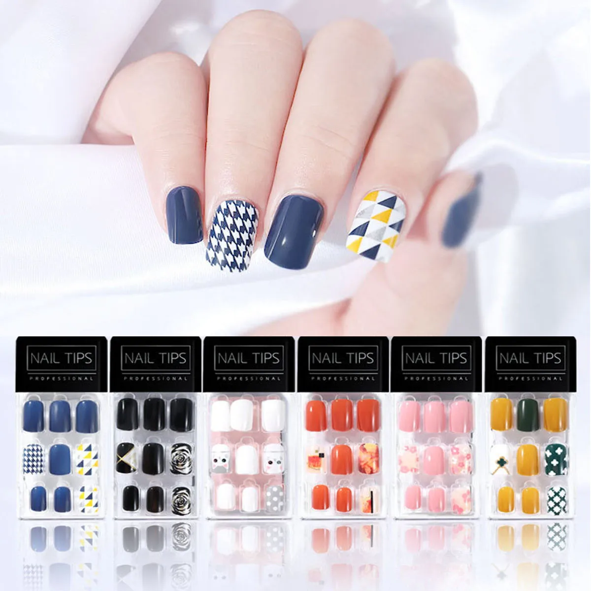 30 шт. накладные ногти с полным покрытием для девушек и женщин|Накладные ногти| |