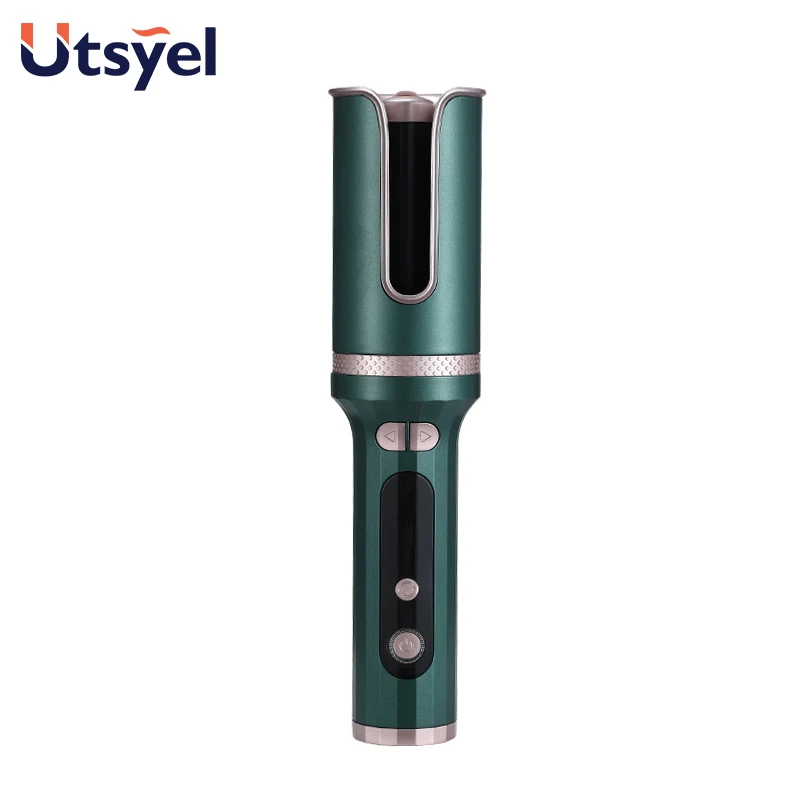 

Автоматическая Плойка для волос, профессиональный вращающийся утюжок для завивки волос, перезаряжаемый портативный беспроводной инструме...