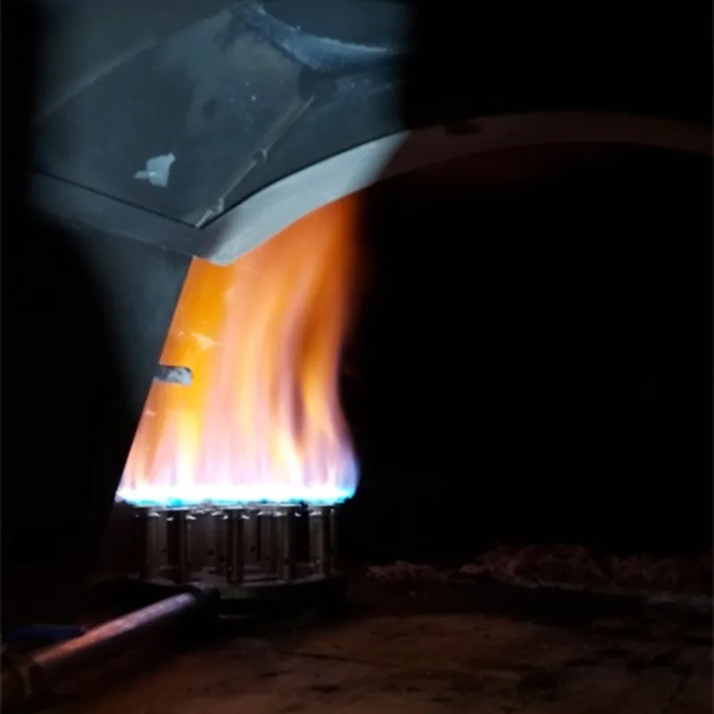 Газовая горелка высокого давления для кухни ресторана быстрого приготовления