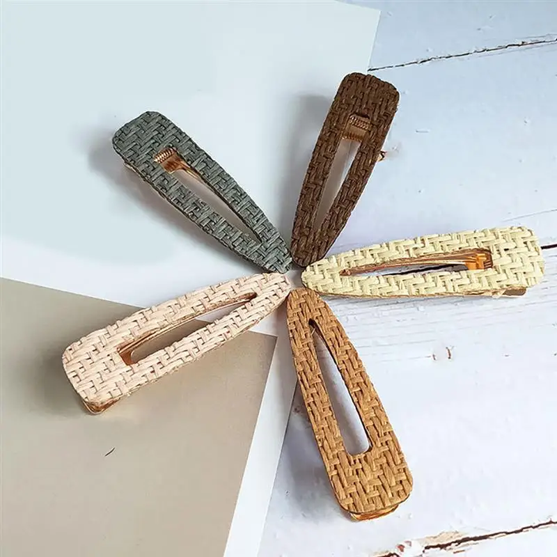 

5 шт. заколка для волос для девочек, Повседневная модная декоративная заколка для волос