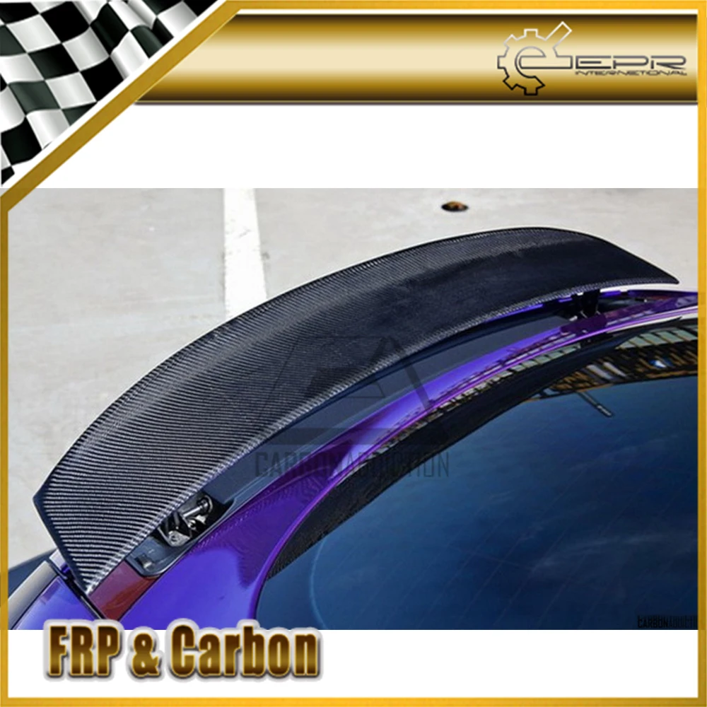 

Car Styling For Audi TT 2008 MK2 (Type 8J) OEM Style Carbon Fiber Rear Spoiler Trim Glossy Fiber Wing Lip Body Kit Tuning MK2 TT