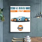 Постер с изображением классического автомобиля, 24 часа в сутки, 1969
