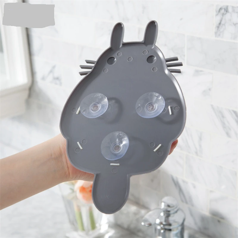 Держатель для зубных щеток Totoro милая подставка на присоске Бытовые аксессуары