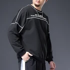 Размера плюс 7XL-XL Классный свитер Мужская куртка для осени и зимы в стиле ретро темно Harajuku тренд для мальчиков свободного кроя в Корейском стиле студенческий стиль свитер