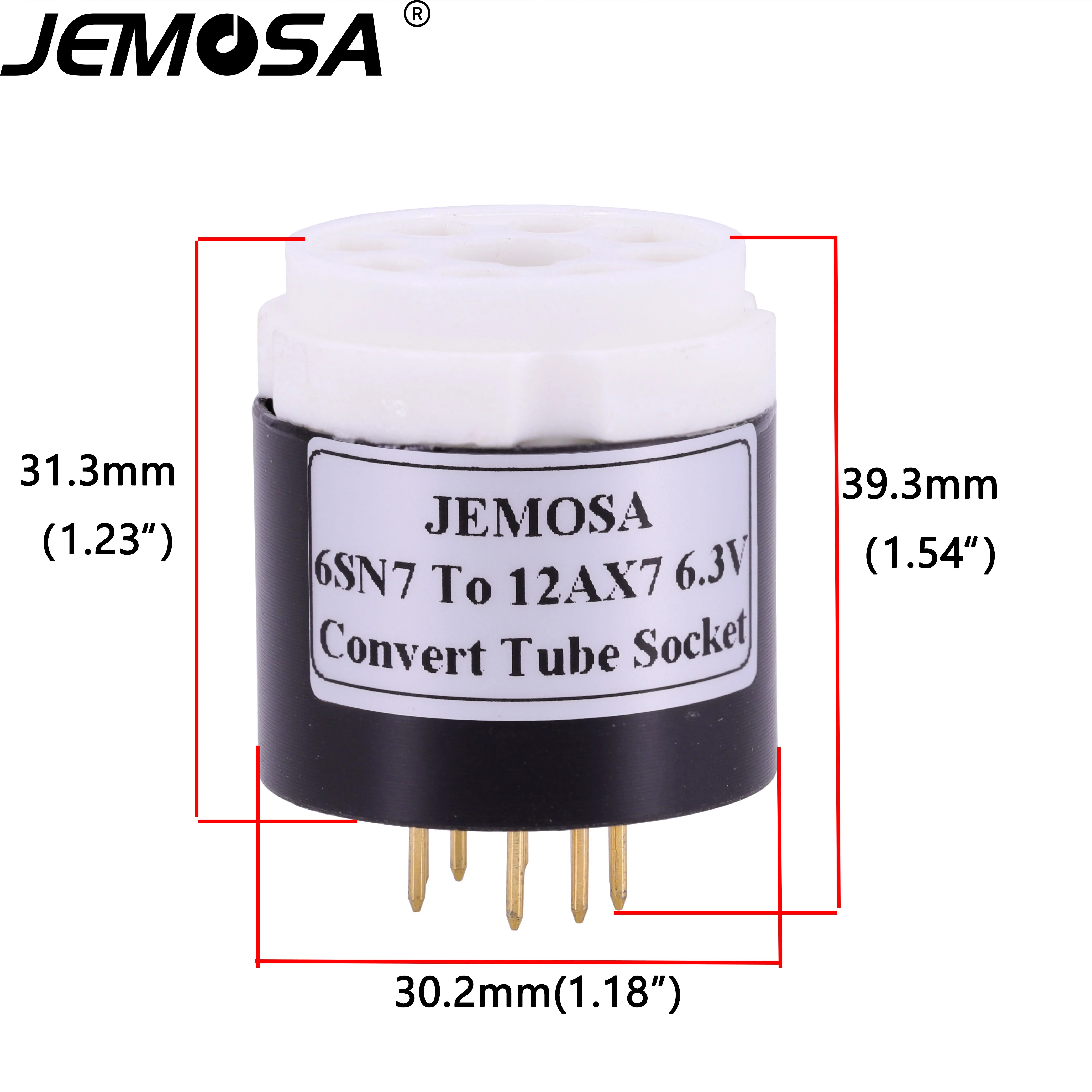 1 шт. 6SN7 6SL7 ECC32 ECC33 6N8P 6N9P B65 до 12AX7 12AU7 ECC82 ECC83 7025 DIY Аудио вакуумный трубчатый усилитель