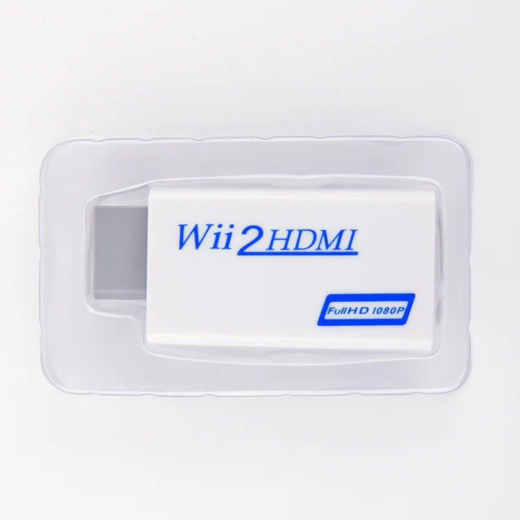 От производителя wii к HDMI адаптер nintendo wii к HDMI 1080P ультра-прозрачный конвертер