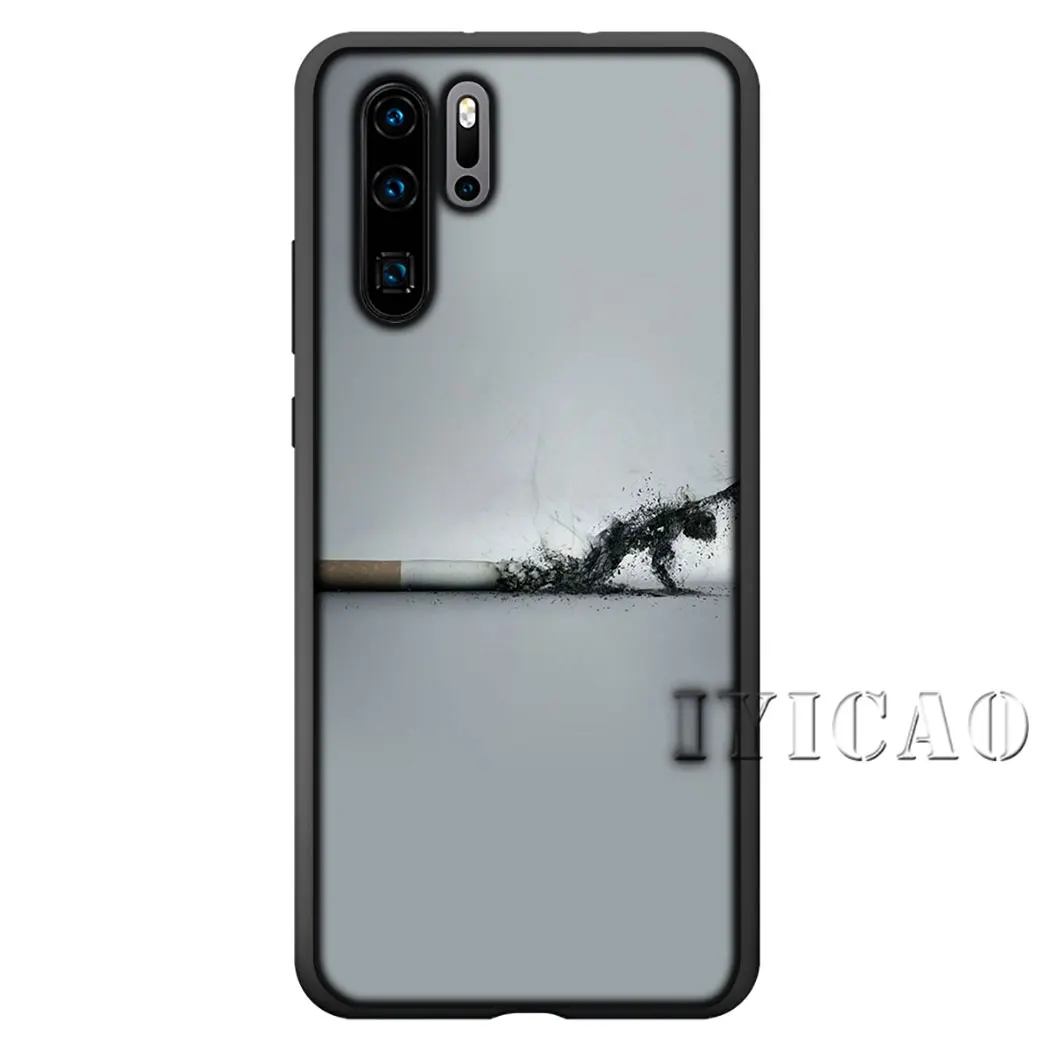 Чехол для телефона IYICAO мягкий курения Huawei Honor 6A 7A 20 9X Pro 7C 7X 8X 8C 8 9 10 Lite Note View |