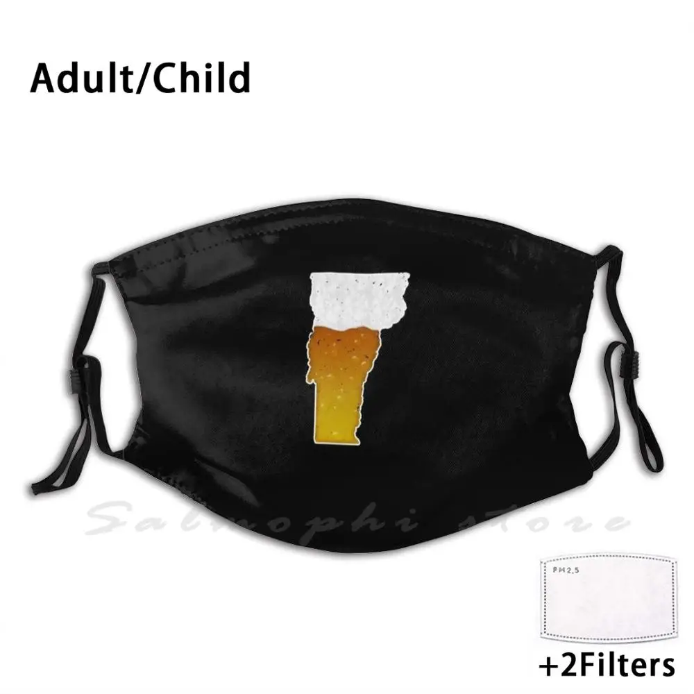 Маска для лица пиво питьевой смешной напиток вечерние бар трендовые Америка и