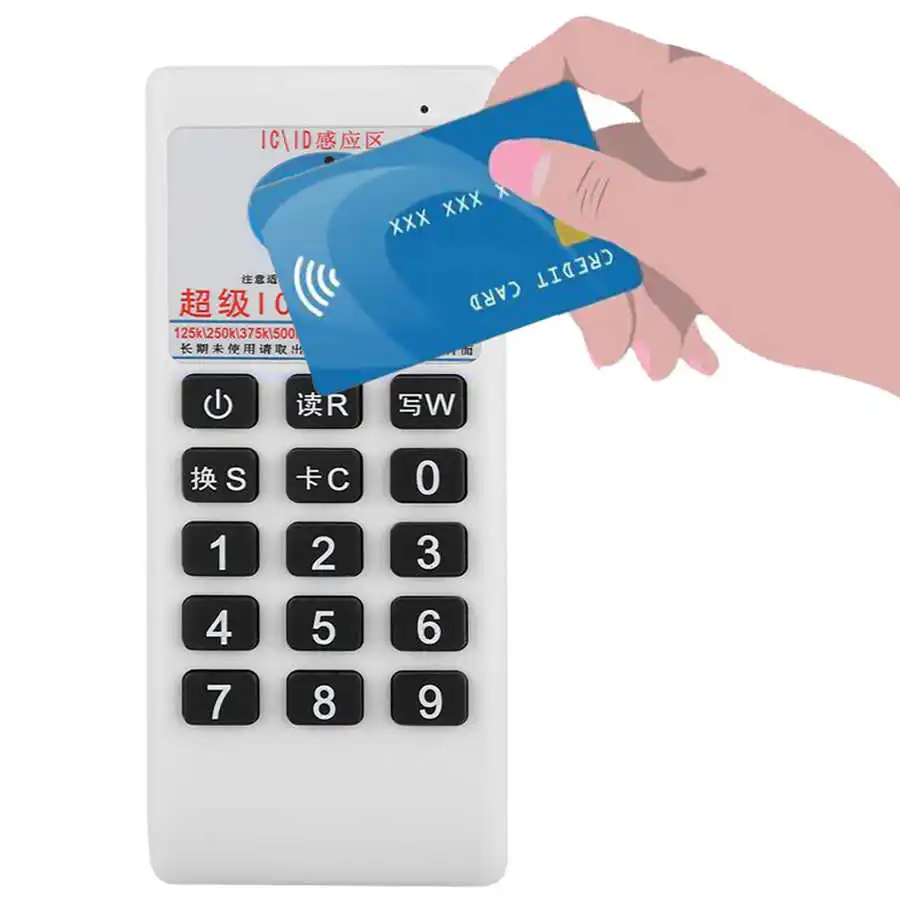 Ручной сканер RFID/ID-карт записывающий копировальный Дубликатор 125 кГц 13 56 МГц