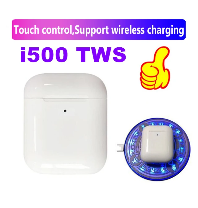 I500 TWS Реплика второго поколения 1:1 беспроводные наушники 5D Super Bass pk i20 i30 i60 i80 i100 i200
