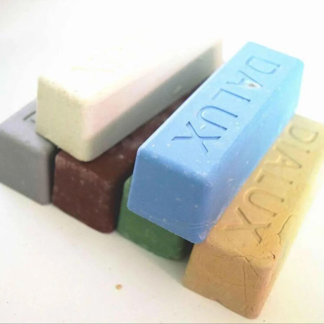 

1Pcs Gold Copper Silver Jewelry Polishing Mirror Box Polishing Wax Stainless Steel Solid Wax Block Luster Fine Polishing