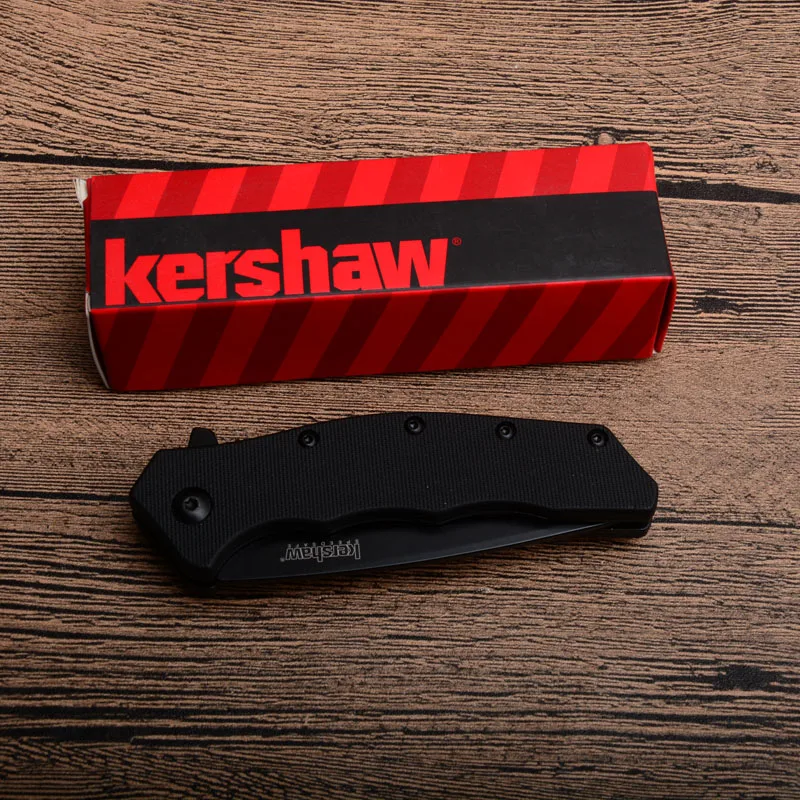 

K1328 folding pocket outdoor camping hunt knife 8CR13MOV blade G10 handle Tactical Survival fruit Utility knives EDC tools