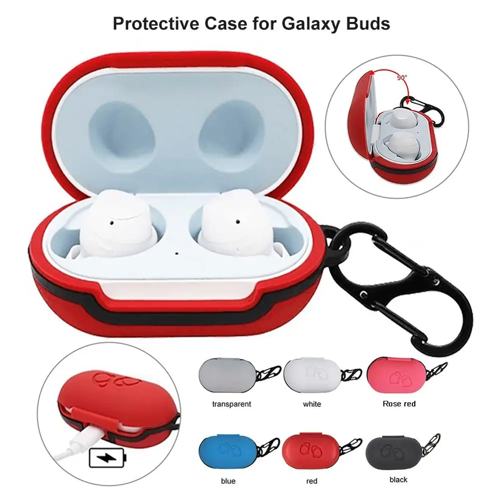 Симпатичные Портативные силиконовые Bluetooth беспроводные наушники зарядный ящик