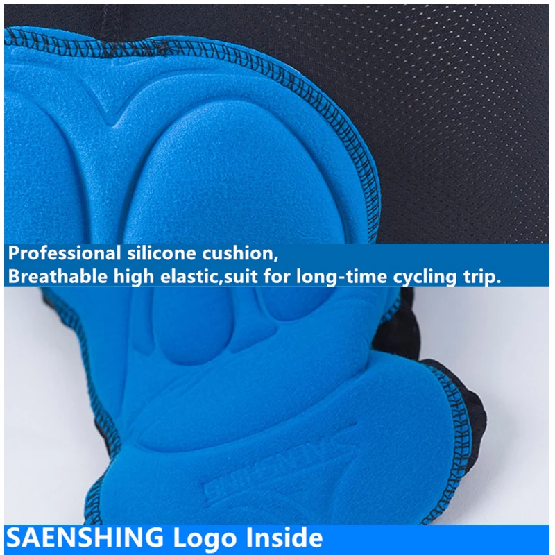 SAENSHING Pro 5D велошорты мужские гелевые велосипедные шорты горные Нижнее белье MTB