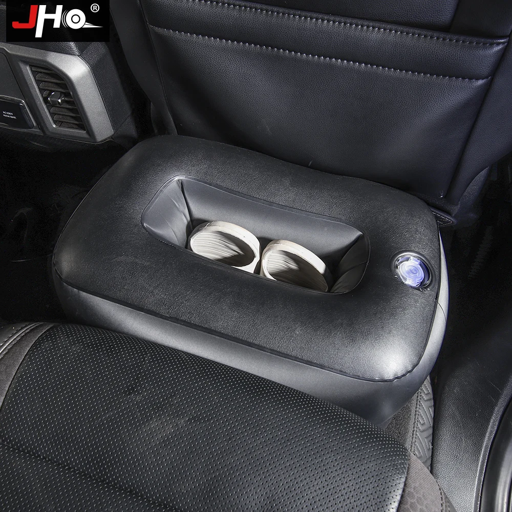 

JHO Car Back Seat Air Inflatable Travel Bed Mattress Sofa Outdoor Camping Cushion For Ford F150 Raptor 2015-2020 XLT Accessories