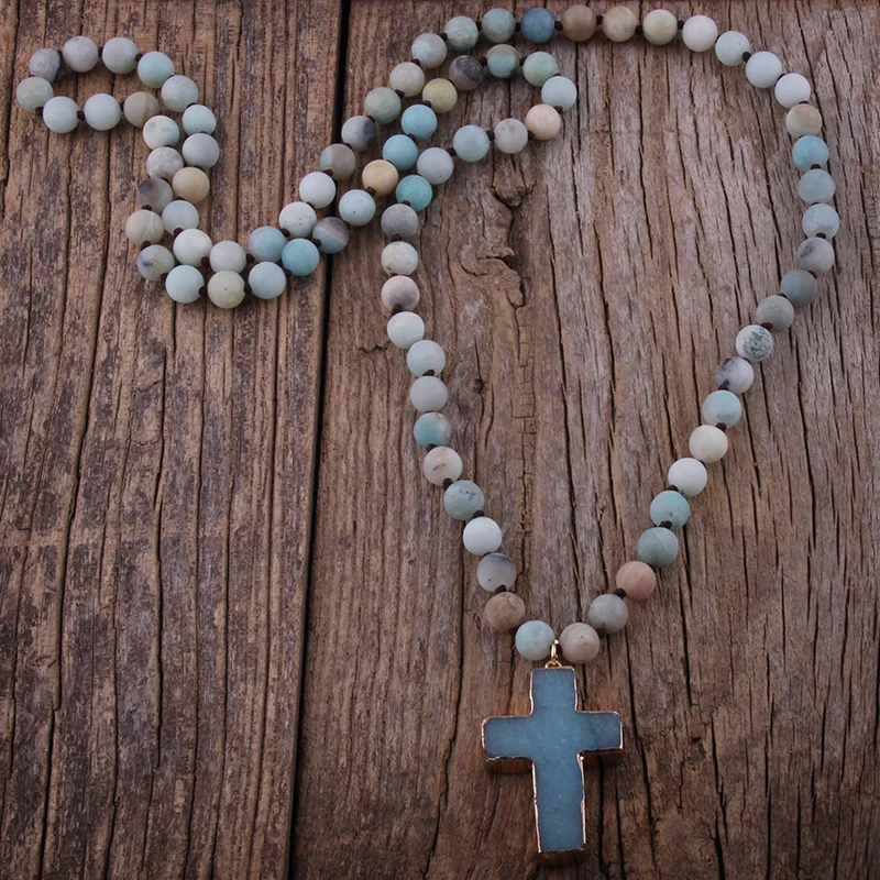 RH модные богемные племенные ювелирные изделия 8 мм натуральные камни узлом