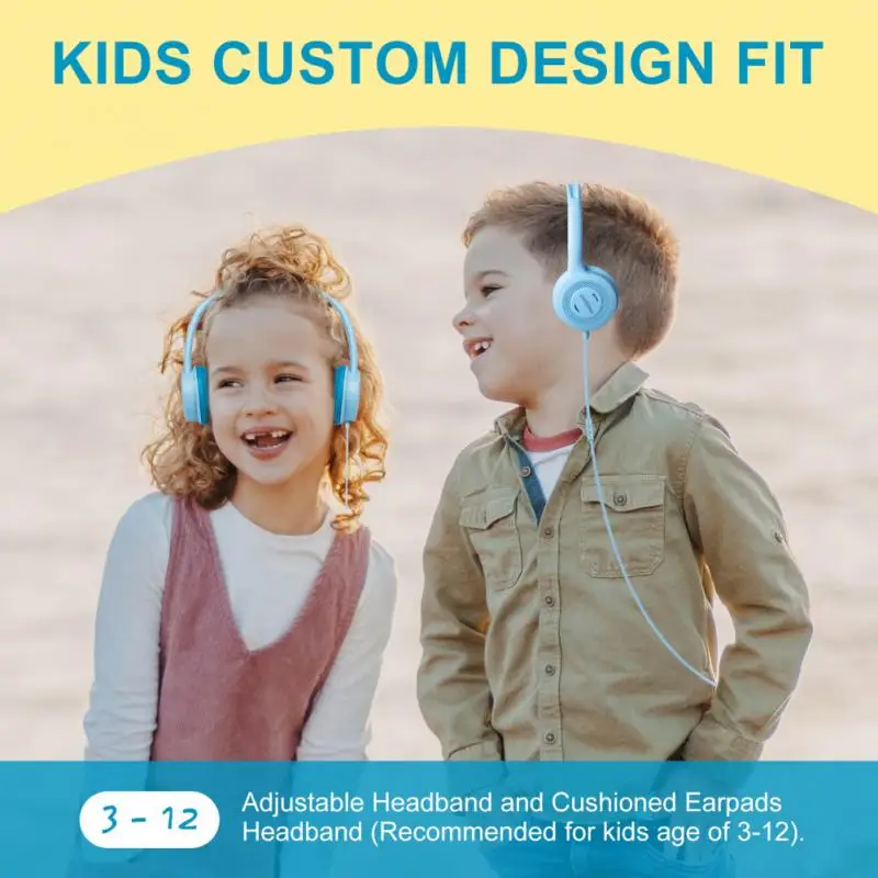 Накладные проводные наушники для компьютера регулируемые басы стерео Xiaomi Huawei