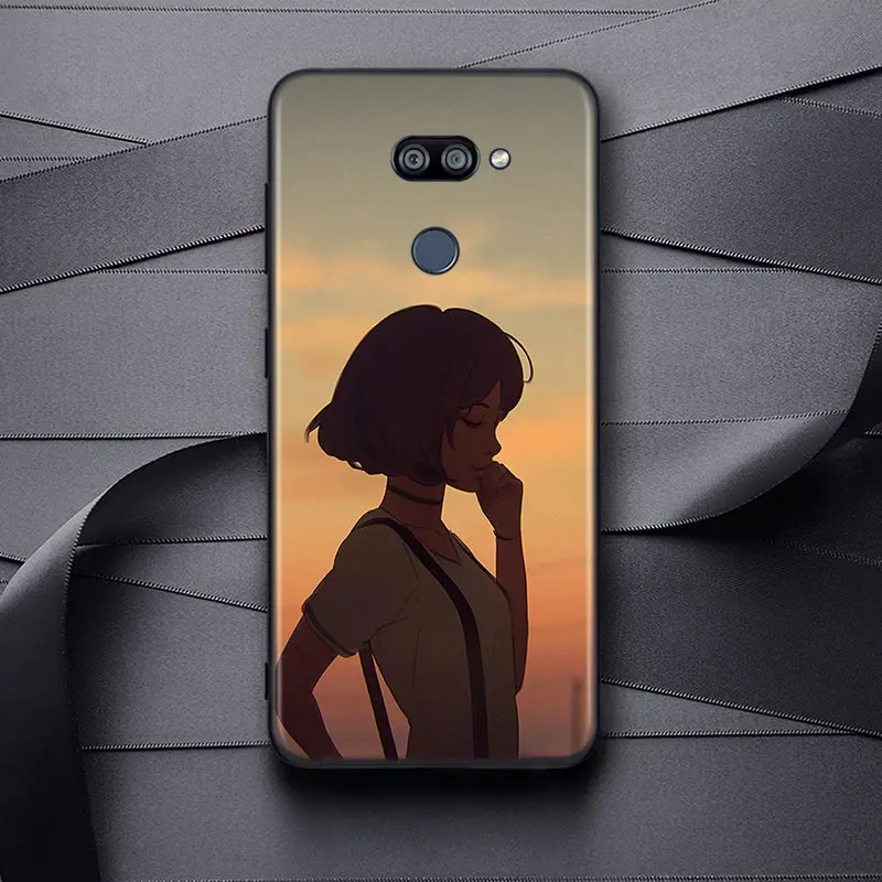 

Anime kaguya Sama For LG K22 K71 K61 K51S K41S K30 K20 K50S K40S Q60 V60 V50 V40 V35 V30 G8 ThinQ Black Phone Case