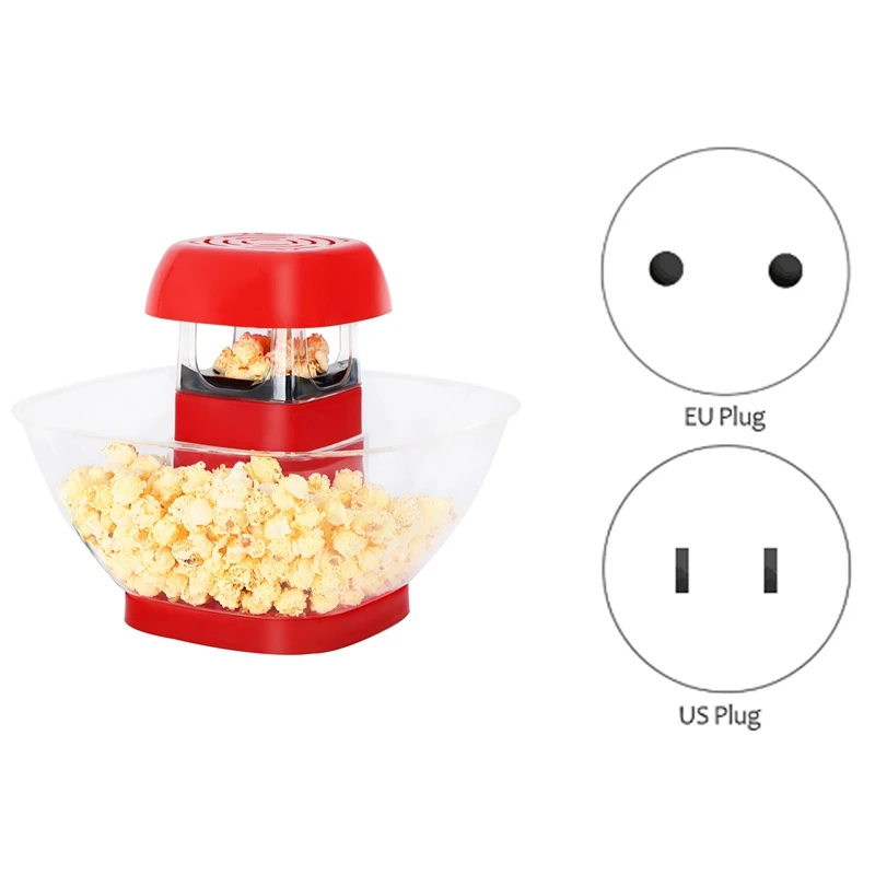 

Home Popcorn Machine,Popper Maker,Electric Stirring With Quick-Heat Technology,Oil-Free Air Corn Machine