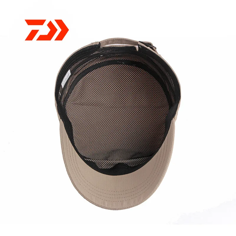 

Daiwa Sunshade Fishing Cap for Men Outdoor Sport Baseball Fishermen Hat Couple Summer Quick-drying Hiking Cycling Military Cap