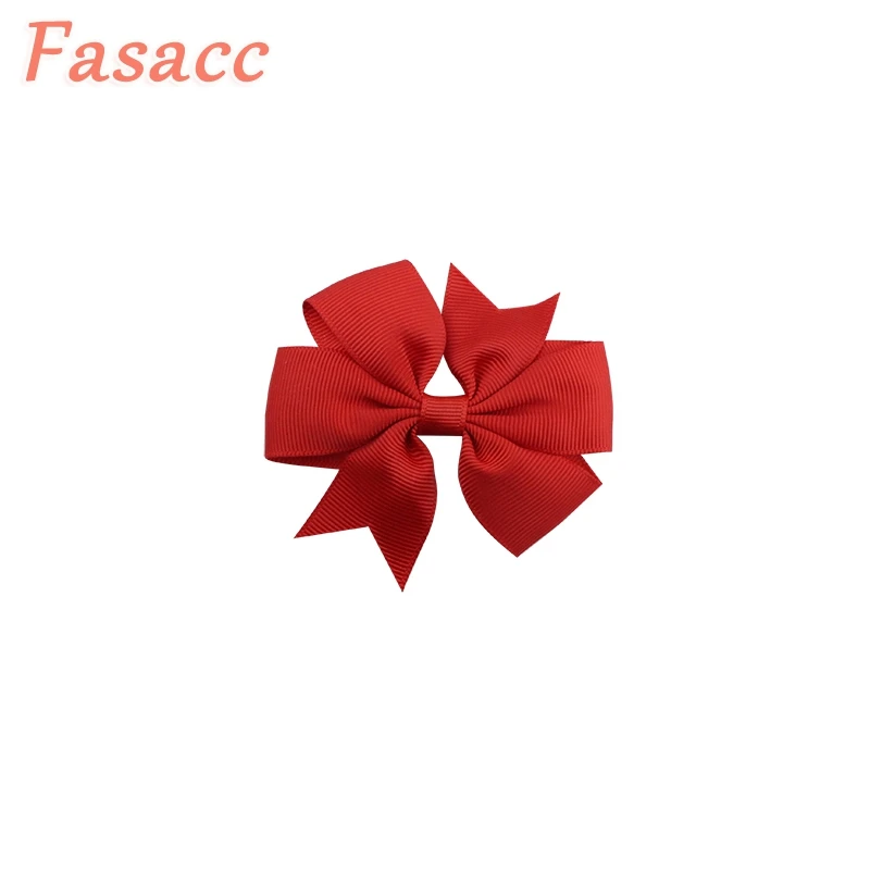 FASACC 2 шт./лот детские заколки для волос с бантом девочек корейские корсажные