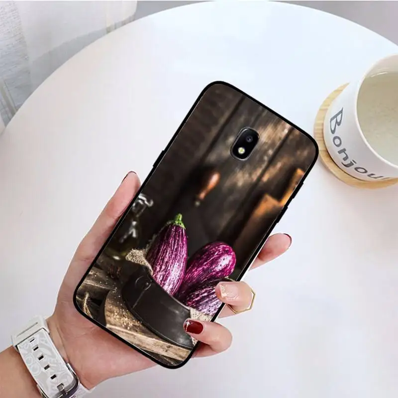 

YNDFCNB Food eggplant Phone Case For Samsung Galaxy J7 PRIME J2Pro2018 J4 Plus J5 PRIME J6 J7 Duo Neo J737 J8