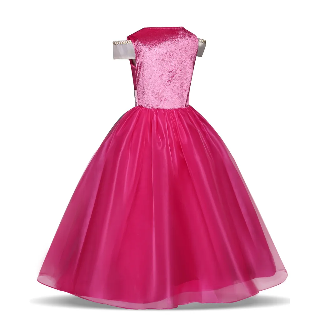 Платье принцессы для маленьких девочек с рюшами и праздничная одежда | Детская