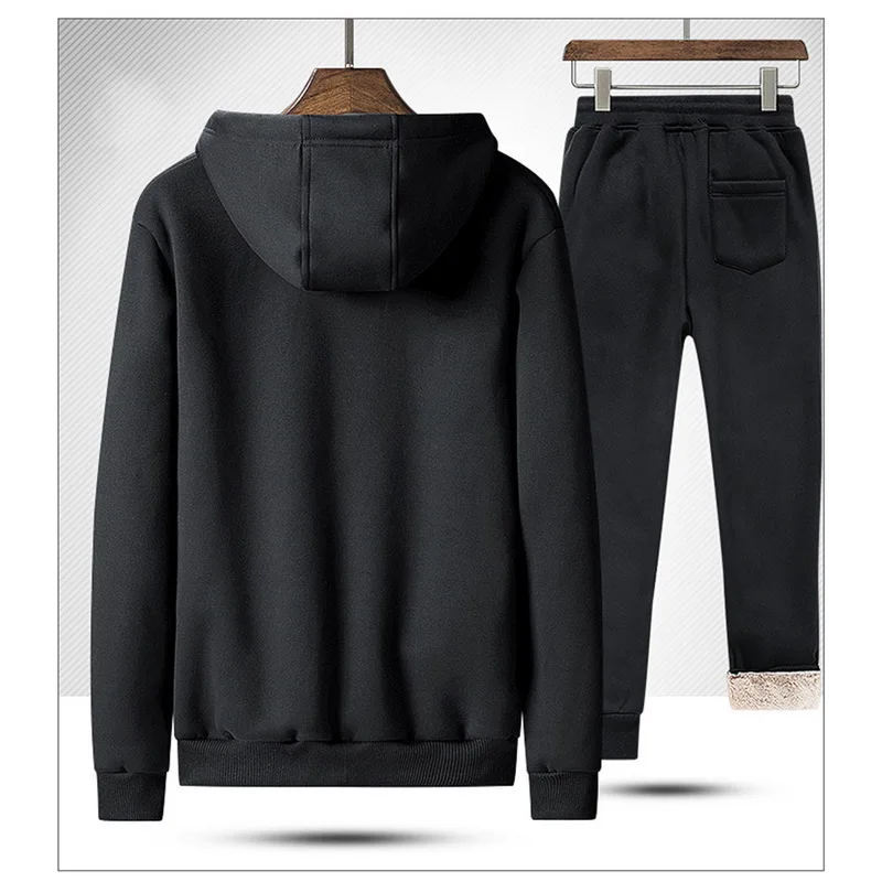 2019 новый спортивный костюм для мужчин Для модные прошитой подошве теплые зимние