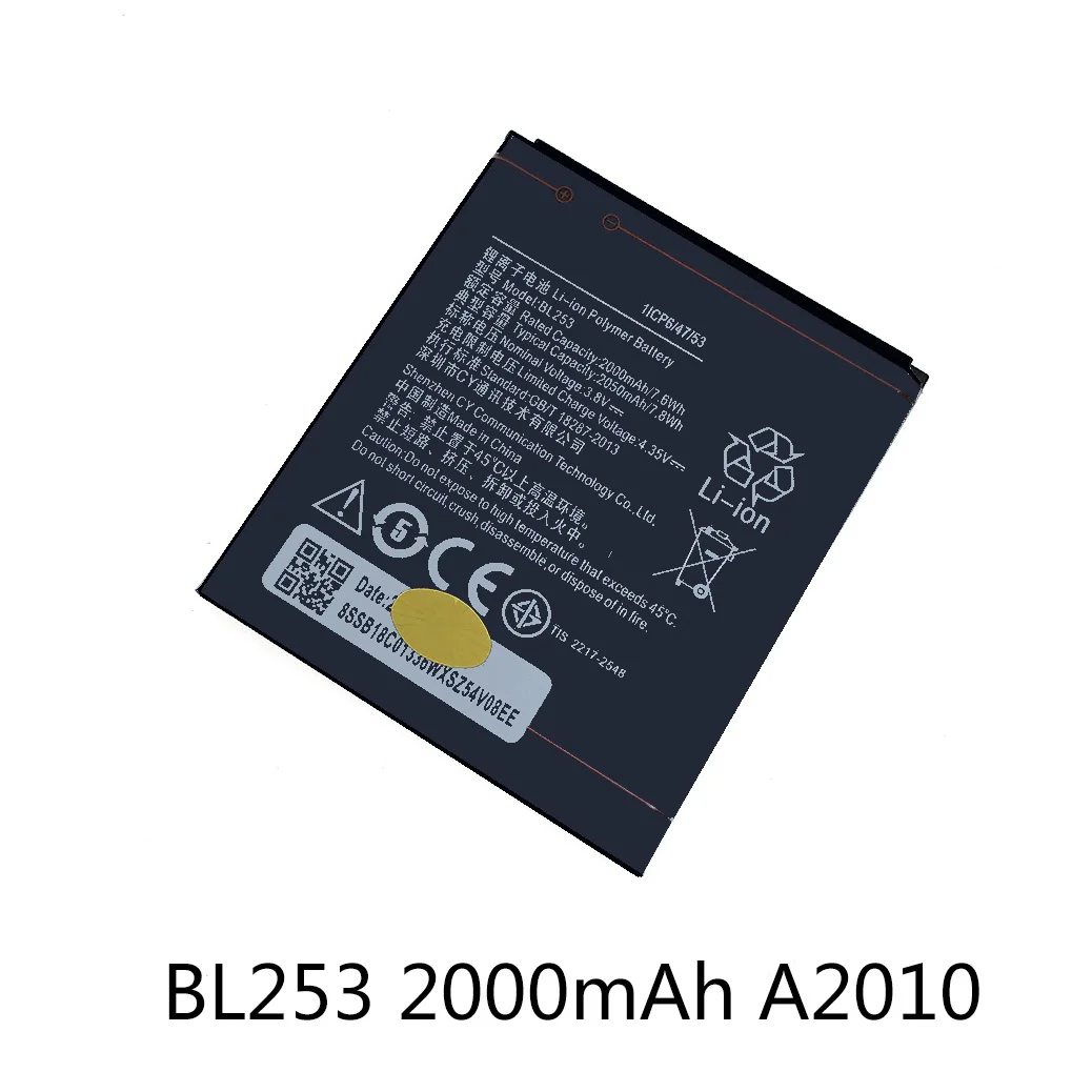 BL242 BL243 BL253 BL259 battery For Lenovo A6010 Plus K3 Note K50-T5 A7000 A2010 vibe k5plus K32C30 K32C36 cell phone | Мобильные