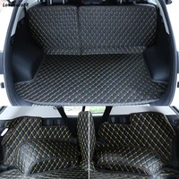 car trunk mats cargo liner for kia sportage ql 2021 2020 2019 2018 2017 2016 car pad full cover case carpet rugs car accessories