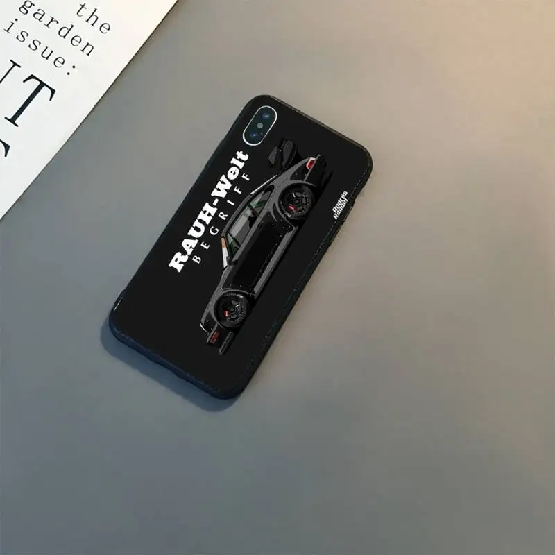 Чехол для iPhone 11 8 7 6 6S plus X XS MAX 5 5S XR 12 Pro max se 911 спортивный автомобиль Япония jdm drift RWB