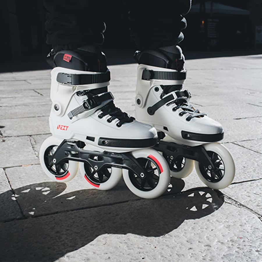 Japy 100% Original Powerslide NEXT Trinity Frame Inline Skates 3*100/110/125mm Street Racing Roller Free Skating Patines | Спорт и