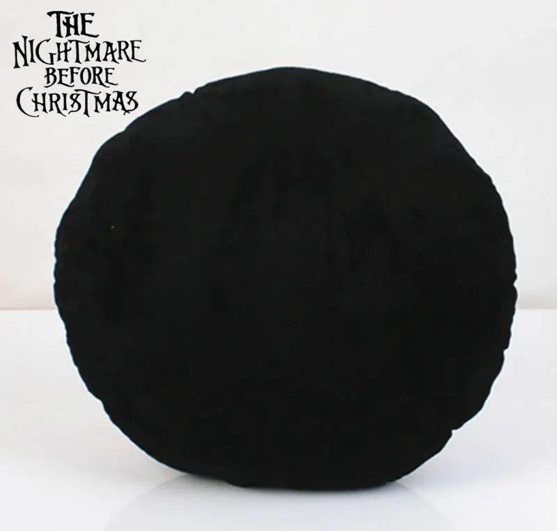 

The Nightmare Before Christmas 12'' Halloween Edition Dark Jack Plush Pillow Stuffed Big Eyes Expression Cushion