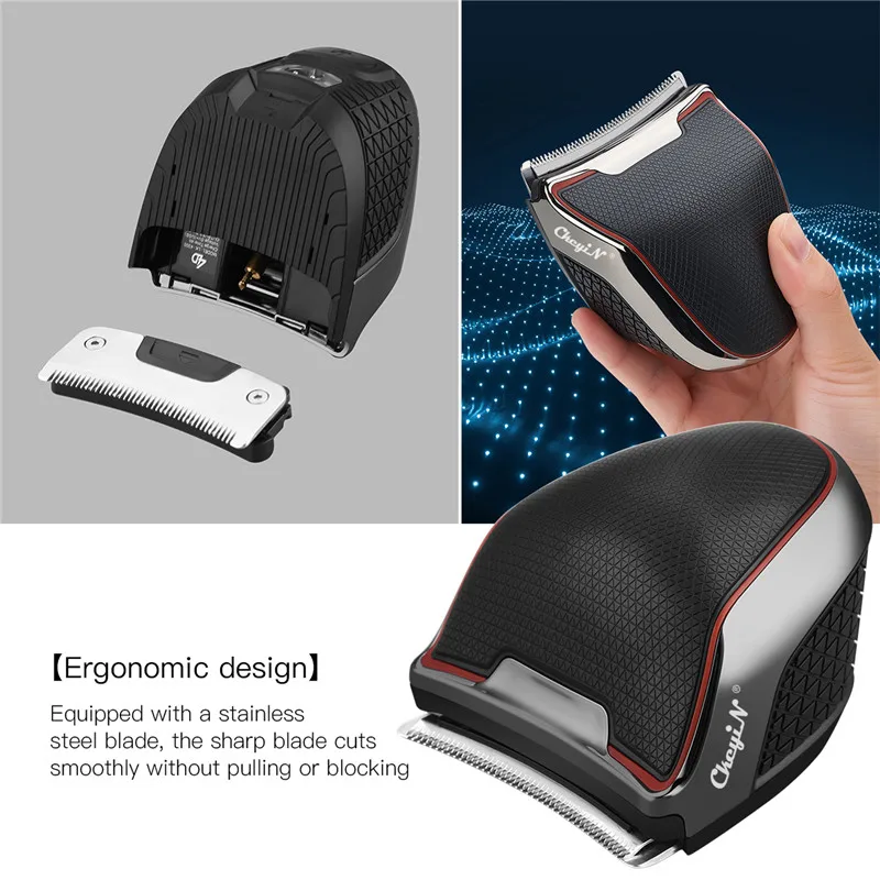 

Professional Cordless Self-service Electric Hair Clipper Mini Hair Trimmer Cutting Machine Beard Barber Razor Men Styling Tools