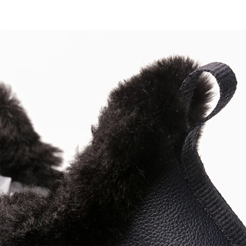 ONEMIX/ зимние мужские ботинки в винтажном стиле; повседневные теплые меховые водонепроницаемые ботильоны; мужские кроссовки для улицы прогулки походы обувь мужская зимние ботинки мужские зимняя обувь мужская